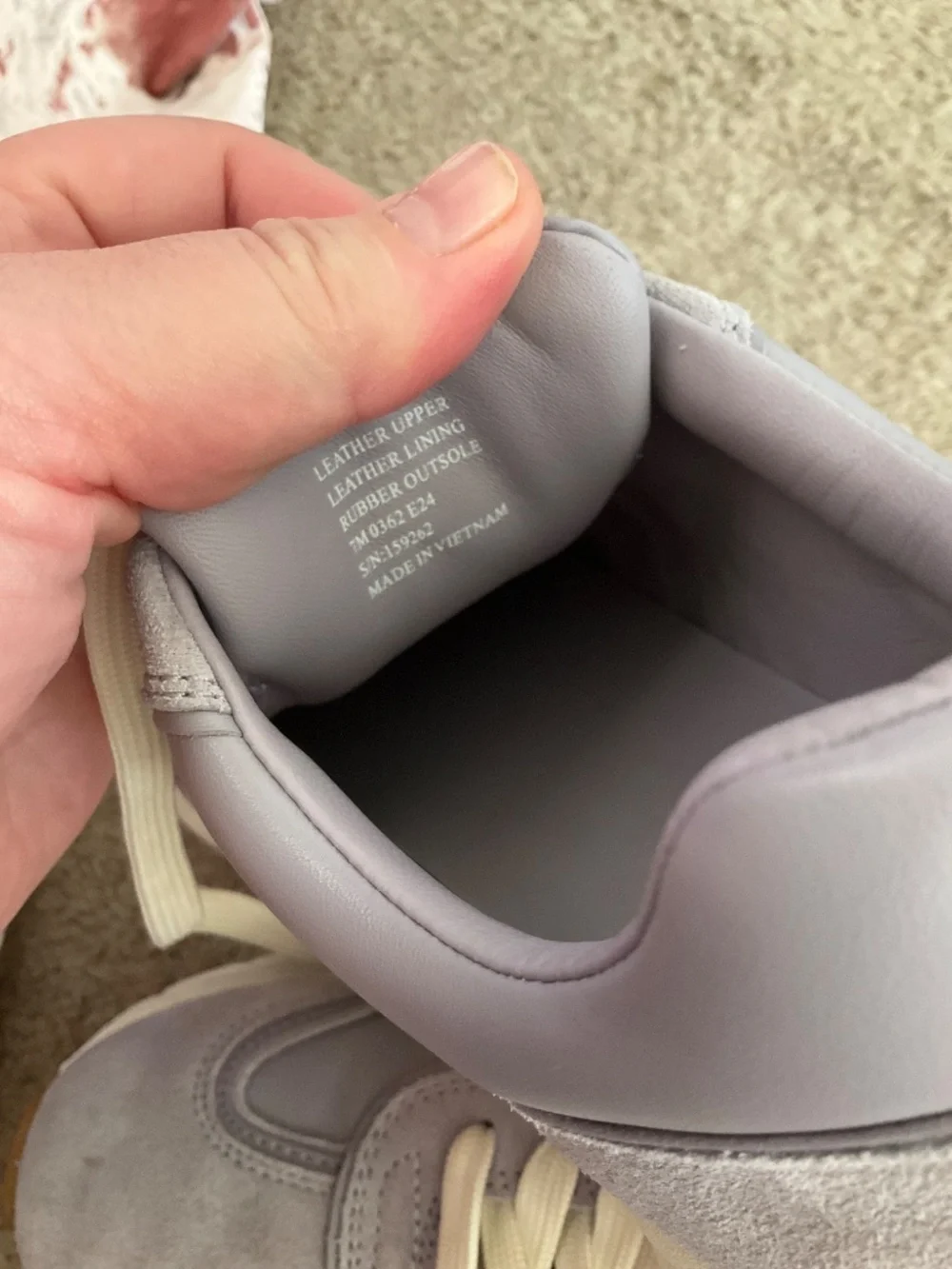 TORY BURCH Woman Sneakers Lilac Size 7 Leather In Purple
